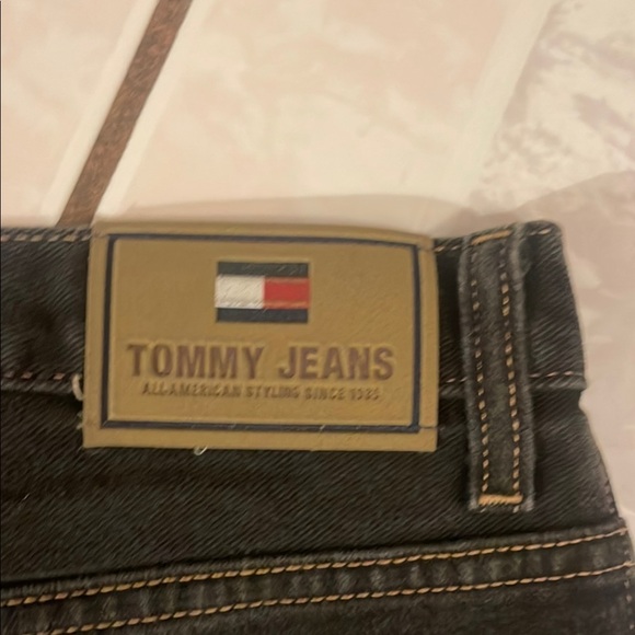 Vintage Tommy Jeans Black Denim Pants - Picture 9 of 9